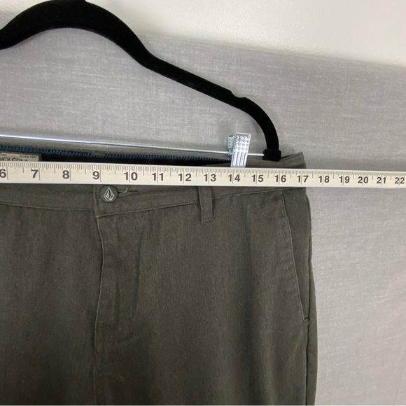 Volcom Vmonty Pants Dark Gray Mens 34 - Picture 8 of 12